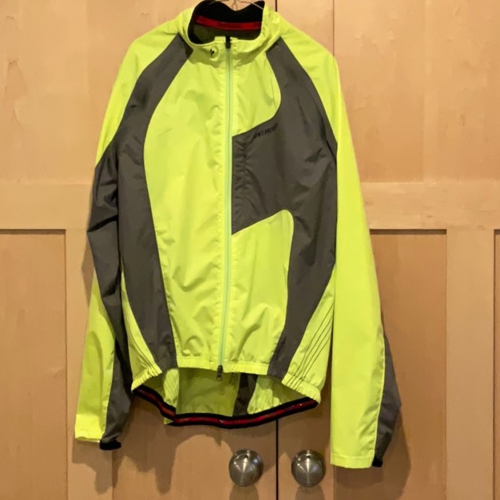 Men’s Specialized convertible cycling jacket, biking windbreaker & vest size xxl